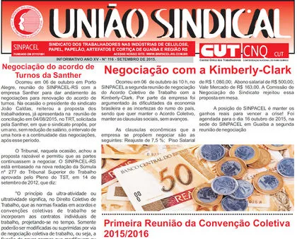 Capa da Edição Digital 116