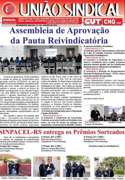 Capa da Edição Digital 146