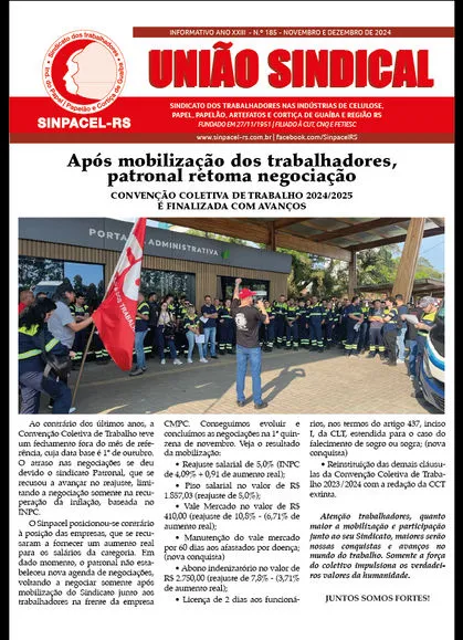 Capa da Edição Digital 185