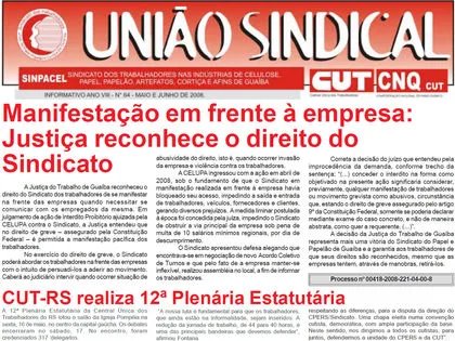 Capa da Edição Digital 64